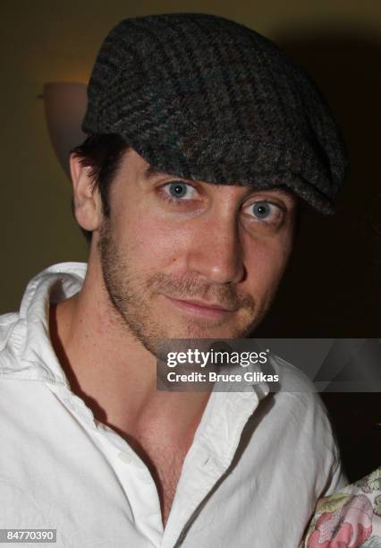 Jake Gyllenhaal attends the after party for the off-broadway opening night of "Uncle Vanya" at Pangea on February 12, 2009 in New York City.