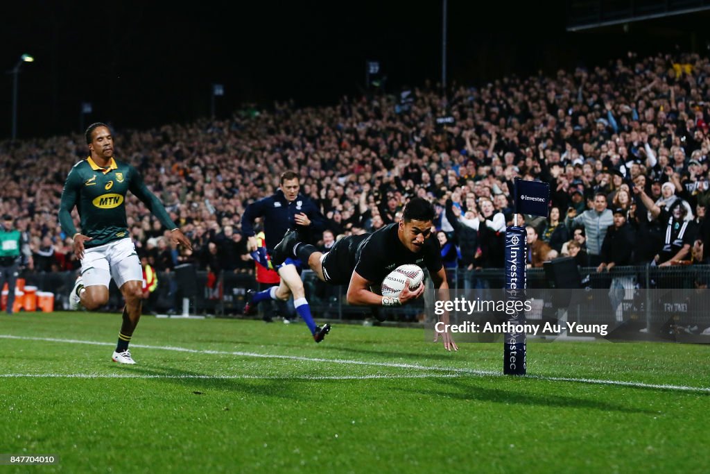 New Zealand v South Africa - The Rugby Championship