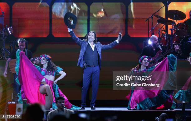 Recording artist Marco Antonio Solis performs at the Mandalay Bay Events Center on September 15, 2017 in Las Vegas, Nevada.