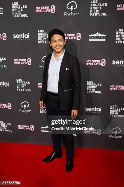 Yuki Matsuzaki attends the Los Angeles Anime Film Festival at The Regal LA Live Stadium 14 on September 15, 2017 in Los Angeles, California.