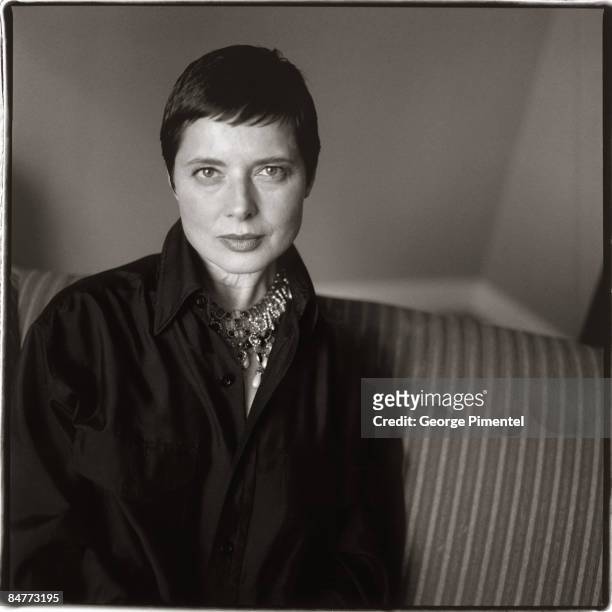 Isabella Rossellini promotes "The Saddest Music in the World during the 2003 Toronto Film Festival