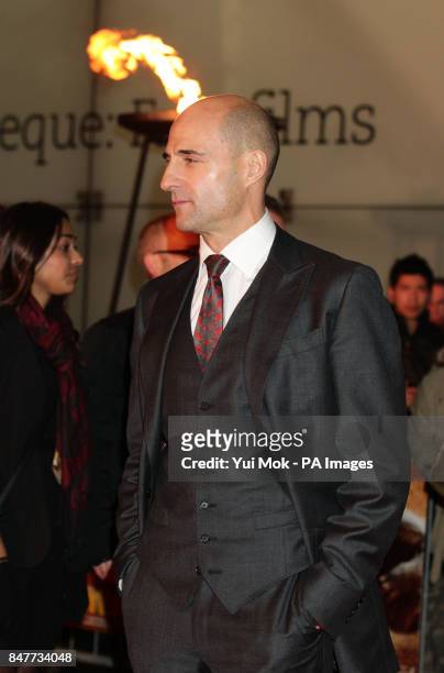 Mark Strong arriving for the UK premiere of John Carter at the BFI Southbank, London. PRESS ASSOCIATION Photo. Picture date: Thursday March 1, 2012....