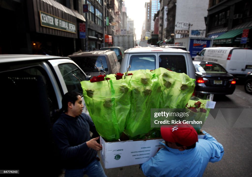 Sluggish Economy Dampens Flower Sales For Valentine's Day