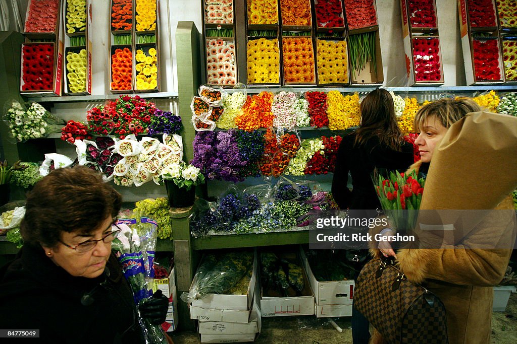 Sluggish Economy Dampens Flower Sales For Valentine's Day