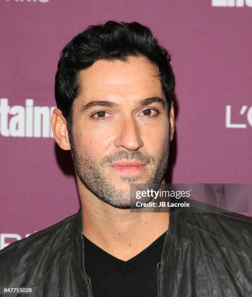 Tom Ellis attends the 2017 Entertainment Weekly Pre-Emmy Party at Sunset Tower on September 15, 2017 in West Hollywood, California.