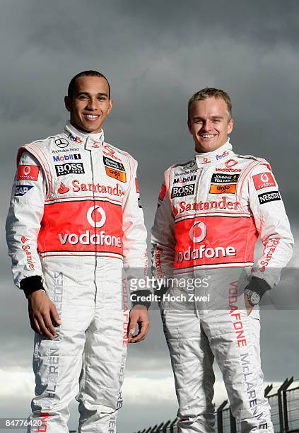 World Champion Lewis Hamilton during Vodafone McLaren Mercedes testing on January 28, 2009 in Portimao, Portugal.