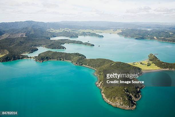 bay of islands new zealand - bay of islands new zealand stock pictures, royalty-free photos & images