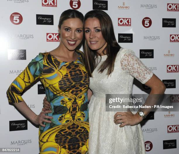 Kate Walsh and Natalie Pinkham attend the celebrity fundraiser party held at Mahiki in Mayfair, London, by TV presenter Natalie Pinkham to raise...