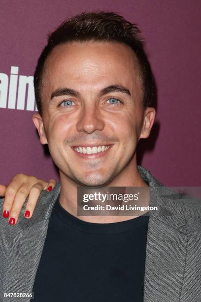 Frankie Muniz attends the Entertainment Weekly's 2017 Pre-Emmy Party at the Sunset Tower Hotel on September 15, 2017 in West Hollywood, California.