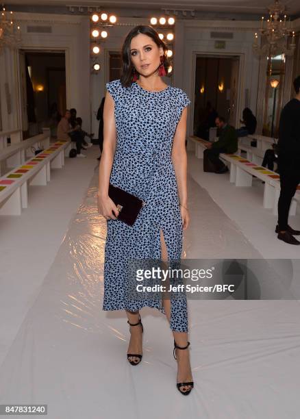 Lilah Parsons attends the Jasper Conran show during London Fashion Week September 2017 on September 16, 2017 in London, England.