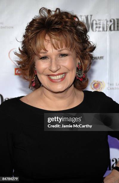 Personality Joy Behar attends the 6th Annual Woman's Day Red Dress Awards at the Allen Room in Frederick P. Rose Hall, Jazz at Lincoln Center on...