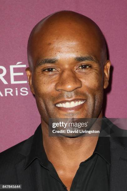 LaMonica Garrett attends the Entertainment Weekly's 2017 Pre-Emmy Party at the Sunset Tower Hotel on September 15, 2017 in West Hollywood, California.