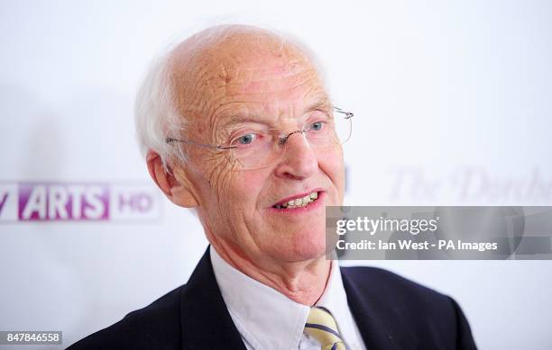 Michael Frayn winner of the Outstanding Achievement award at the 2012 South Bank Sky Arts Awards at the Dorchester Hotel, Park Lane, London