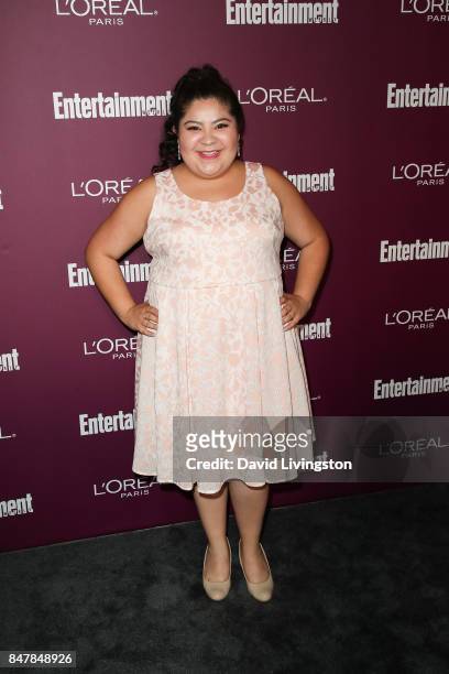 Raini Rodriguez attends the Entertainment Weekly's 2017 Pre-Emmy Party at the Sunset Tower Hotel on September 15, 2017 in West Hollywood, California.