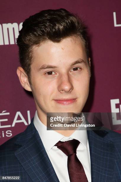 Nolan Gould attends the Entertainment Weekly's 2017 Pre-Emmy Party at the Sunset Tower Hotel on September 15, 2017 in West Hollywood, California.