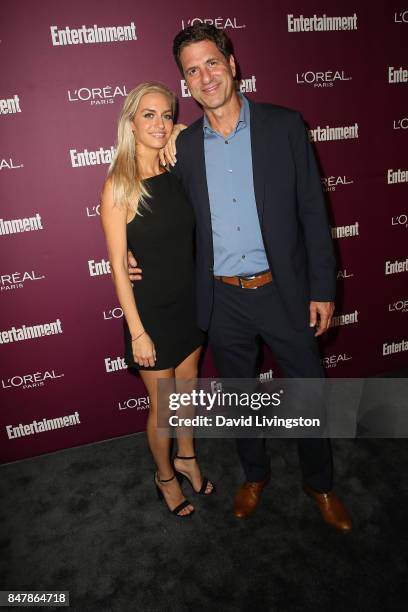 Margaret Judson and Steven Levitan attend the Entertainment Weekly's 2017 Pre-Emmy Party at the Sunset Tower Hotel on September 15, 2017 in West...