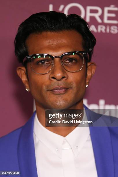 Utkarsh Ambudkar attends the Entertainment Weekly's 2017 Pre-Emmy Party at the Sunset Tower Hotel on September 15, 2017 in West Hollywood, California.