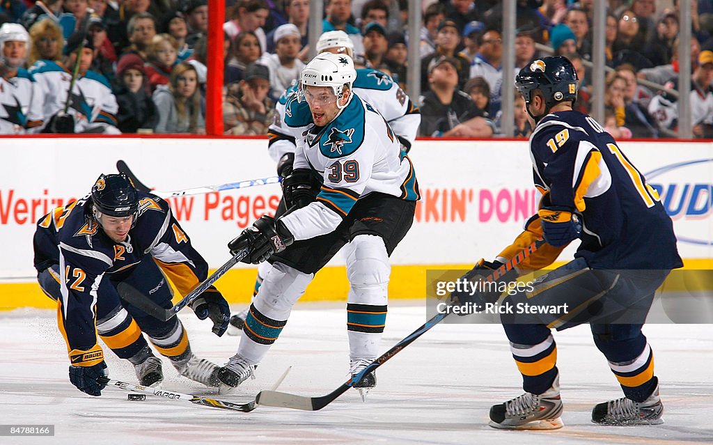 San Jose Sharks v Buffalo Sabres