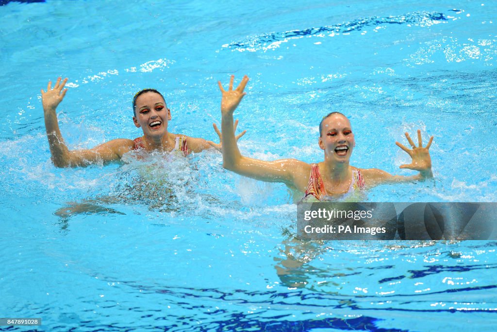 Swimming - Synchronised Swimming Olympic Qualifying - Day One - Olympic Aquatics Centre