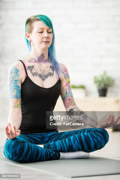 meditation - septum stock pictures, royalty-free photos & images