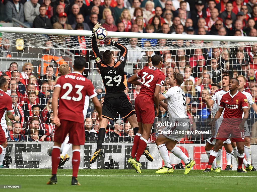 Liverpool v Burnley - Premier League