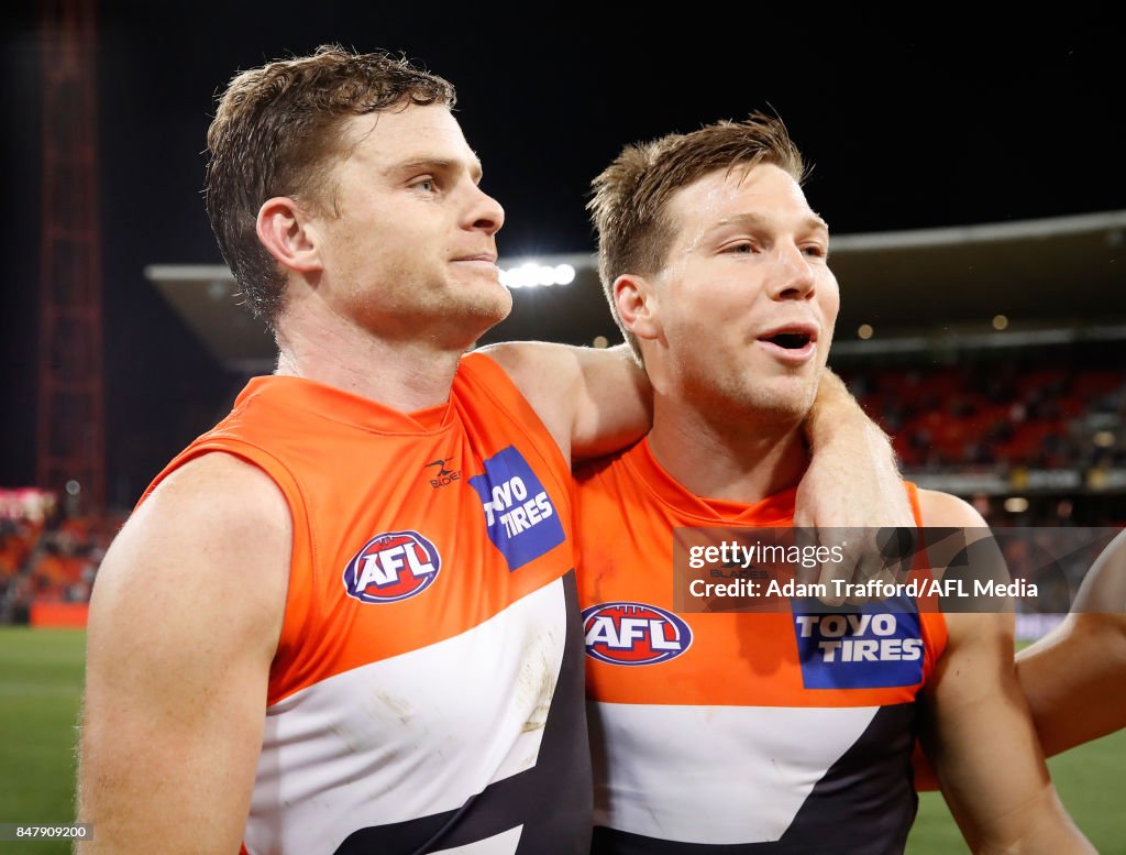 AFL 2017 First Semi Final - GWS v West Coast