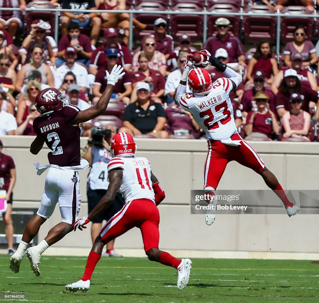 Louisiana Lafayette v Texas A&M