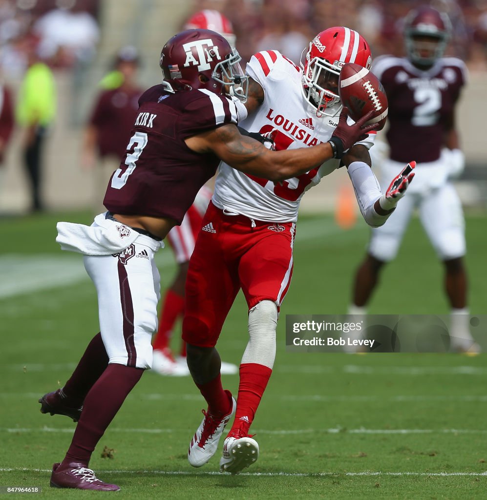 Louisiana Lafayette v Texas A&M