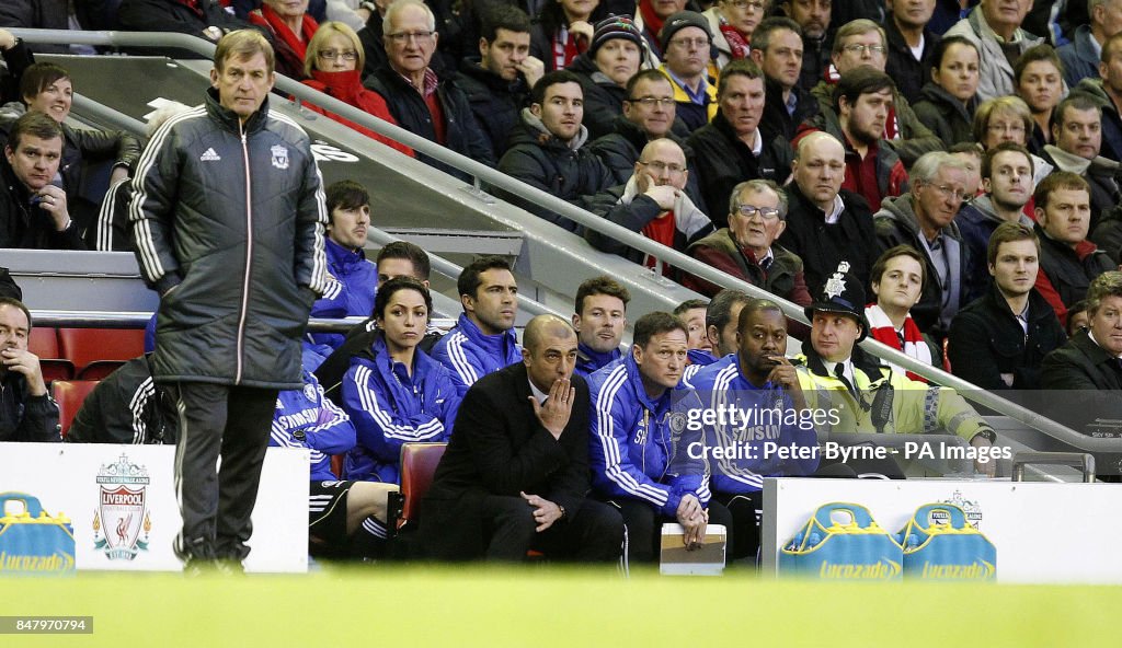 Soccer - Barclays Premier League - Liverpool v Chelsea - Anfield