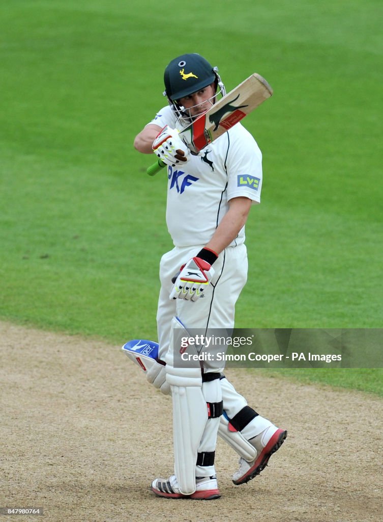 Cricket - LV= County Championship - Division One - Nottinghamshire v Middlesex - Day Two - Trent Bridge