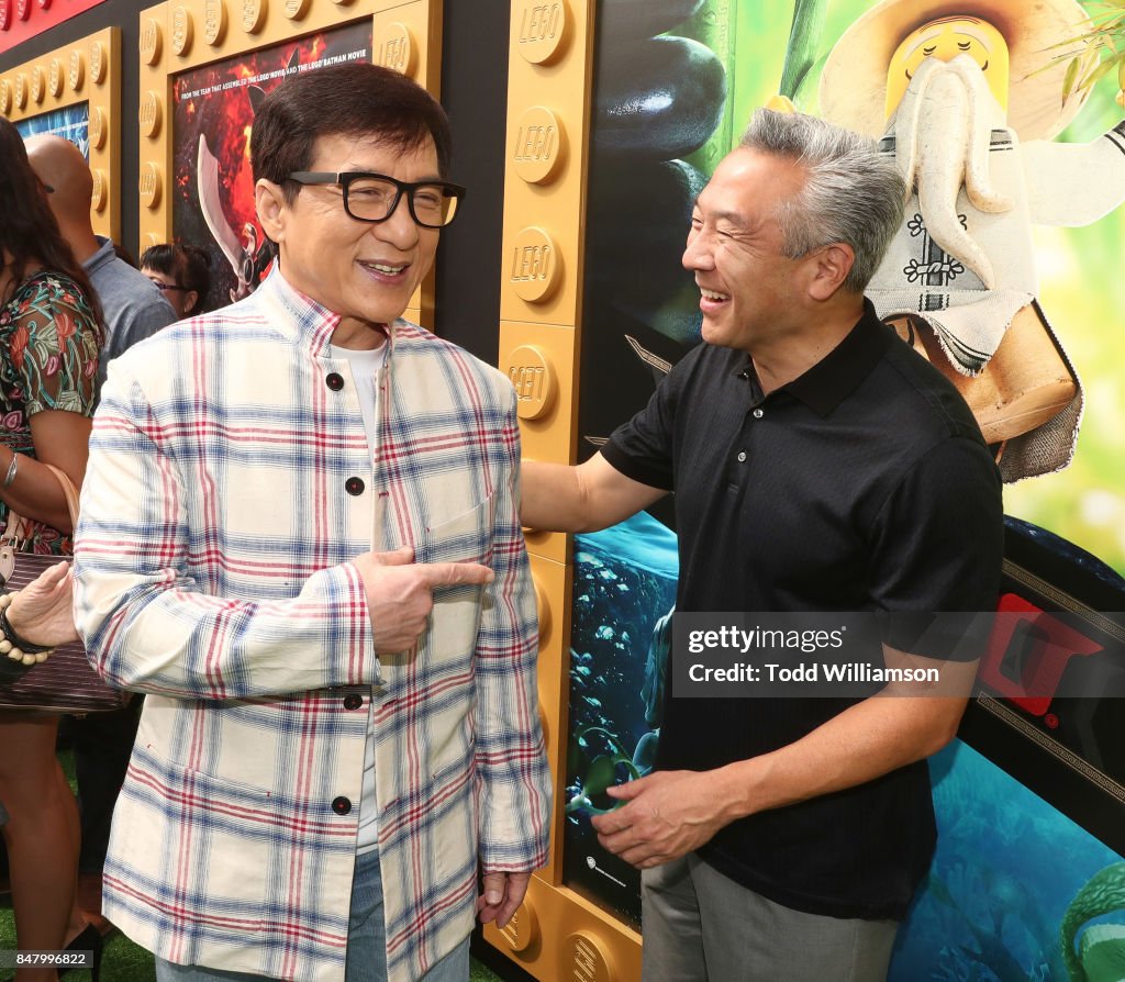 Premiere Of Warner Bros. Pictures' "The LEGO Ninjago Movie" - Red Carpet