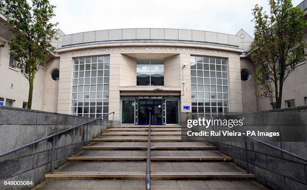 General view of Milton Keynes Magistrates Court.