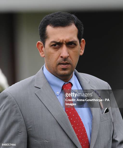 Trainer Mahmood Al Zarooni during the Sportingbet Yorkshire Cup Day at York Racecourse, York.