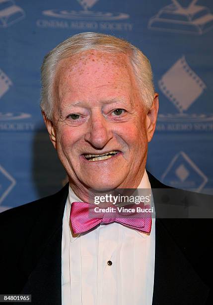 Career Achievement Award recipient Dennis L. Maitland attends The Cinema Audio Society's 45th Annual CAS Awards on February 14, 2009 in Los Angeles,...