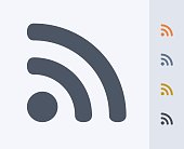 RSS Sign - Carbon Icons