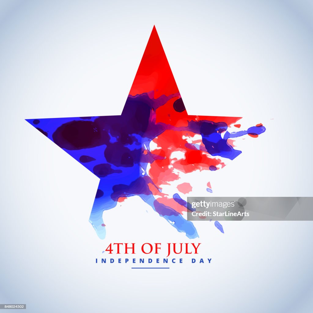 Star Color Ink Star Made With Ink Splash High-Res Vector Graphic - Getty Images