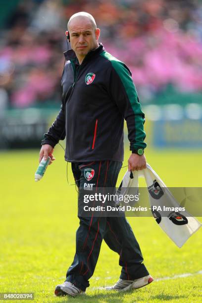 Leicester Tigers head coach Richard Cockerill