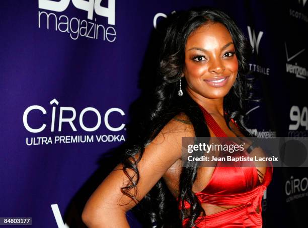 Brooke Bailey attends the Ciroc Vodka at 944 party at the W Hotel on February 14, 2009 in Scottsdale, Arizona