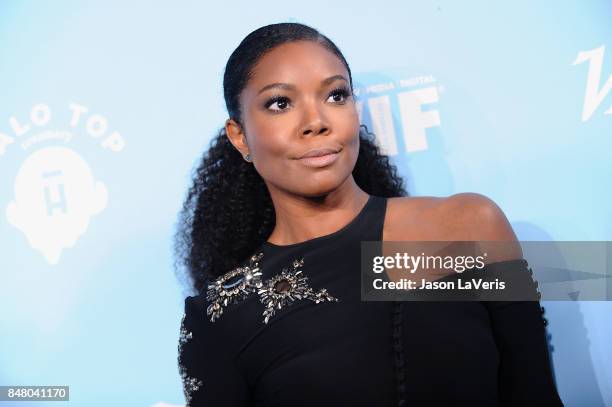 Actress Gabrielle Union attends Variety and Women In Film's 2017 pre-Emmy celebration at Gracias Madre on September 15, 2017 in West Hollywood,...