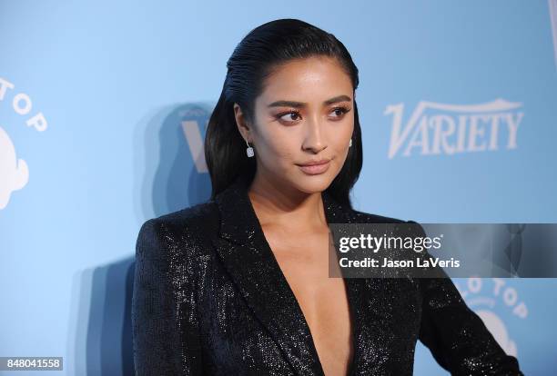 Actress Shay Mitchell attends Variety and Women In Film's 2017 pre-Emmy celebration at Gracias Madre on September 15, 2017 in West Hollywood,...