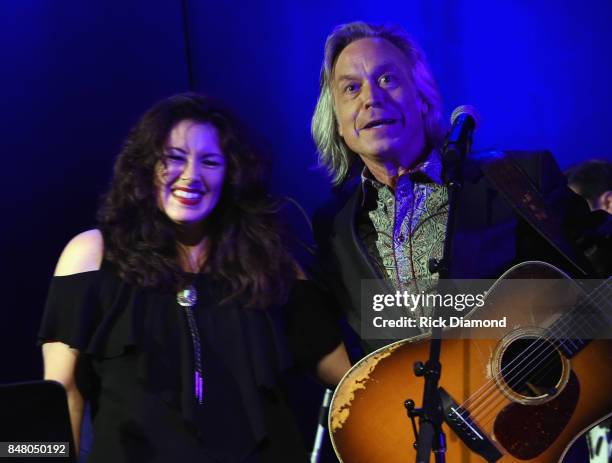 Singer/Songwriters Mandy Barnett and Jim Lauderdale perform during 18th Annual Americana Music Festival & Conference - Mike Judge Presents: Tales...