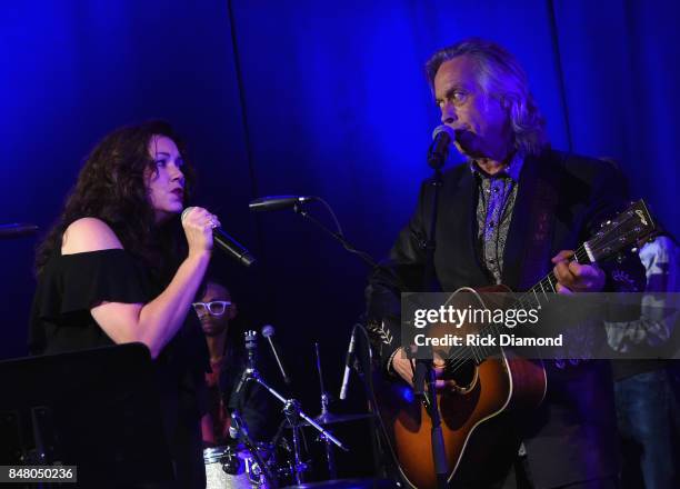 Singer/Songwriters Mandy Barnett and Jim Lauderdale perform during 18th Annual Americana Music Festival & Conference - Mike Judge Presents: Tales...