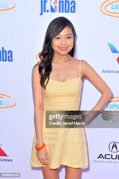 Krista Marie Yu at Lupus LA's MBJAM 17 on September 16, 2017 in Marina del Rey, California.