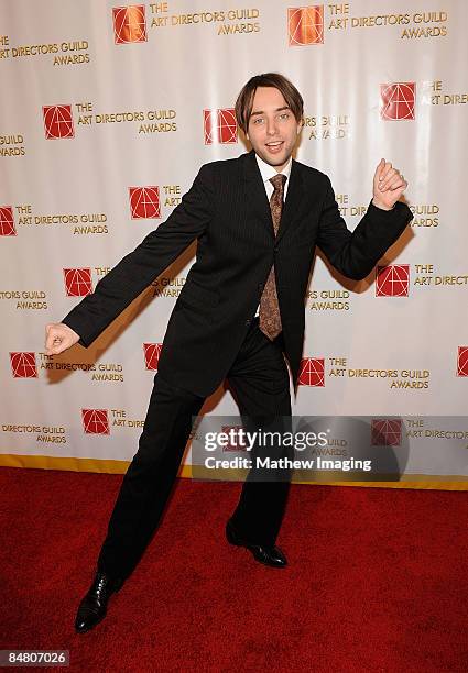 Actor Vincent Kartheiser arrives at the 13 Annual Art Directors Guild Awards held at the Beverly Hilton Hotel on February 14, 2009 in Beverly Hills,...