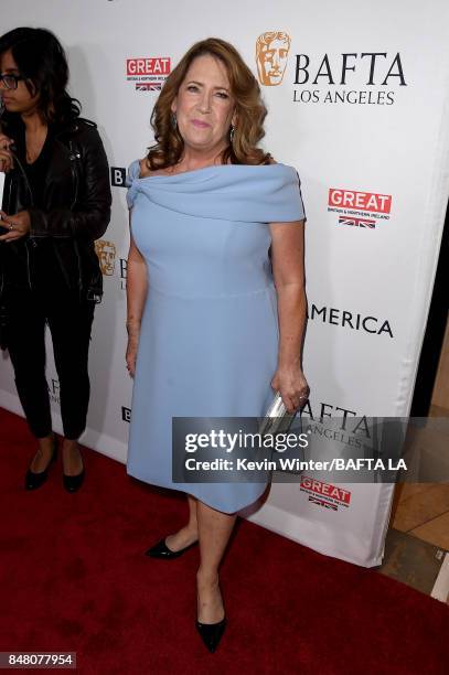 Ann Dowd attends the BBC America BAFTA Los Angeles TV Tea Party 2017 at The Beverly Hilton Hotel on September 16, 2017 in Beverly Hills, California.