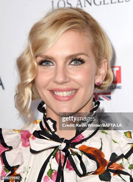 Rhea Seehorn attends the BBC America BAFTA Los Angeles TV Tea Party 2017 at The Beverly Hilton Hotel on September 16, 2017 in Beverly Hills,...