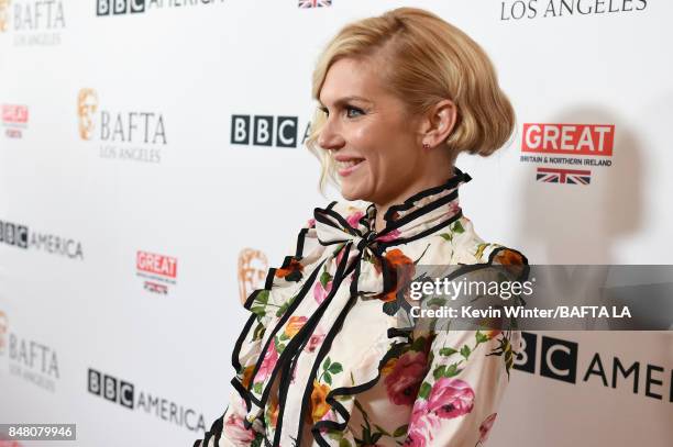 Rhea Seehorn attends the BBC America BAFTA Los Angeles TV Tea Party 2017 at The Beverly Hilton Hotel on September 16, 2017 in Beverly Hills,...