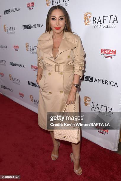 Diana Madison attends the BBC America BAFTA Los Angeles TV Tea Party 2017 at The Beverly Hilton Hotel on September 16, 2017 in Beverly Hills,...