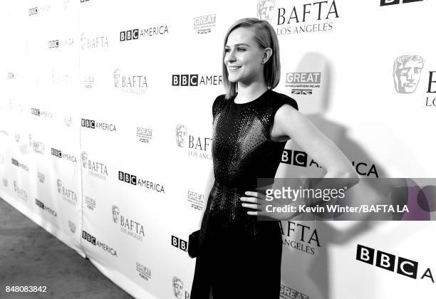 Evan Rachel Wood attends the BBC America BAFTA Los Angeles TV Tea Party 2017 at The Beverly Hilton Hotel on September 16, 2017 in Beverly Hills,...