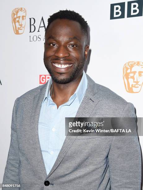 Hans Charles attends the BBC America BAFTA Los Angeles TV Tea Party 2017 at The Beverly Hilton Hotel on September 16, 2017 in Beverly Hills,...